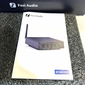 小型アンプ Fosi Audio BT30D PRO 美品 動作未確認 (B3728)の画像4