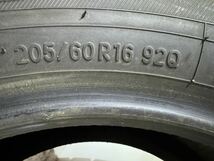 A590 2022製 Toyo 205/60R16 スタッドレスタイヤ　3本 7分山_画像7