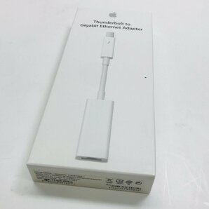中古美品 Apple アップル純正 Thunderbolt to Gigabit Ethernet Adapter MD463ZM/A ギガビット A1433 の画像1