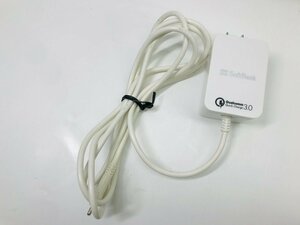 SoftBank 純正 急速充電 ACアダプタ SB-AC17-TCQC 5V/3A 9V/2A 12V/1.5A Type-C　中古　動作品