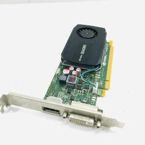 中古動作品 NVIDIA Quadro K600 1GB EQK600-1GEB フルハイト用ブラケットの画像1