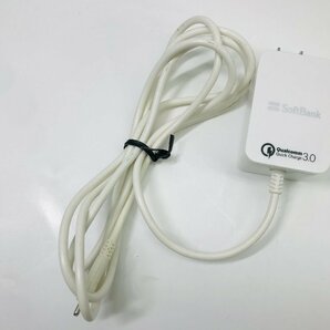 中古動作品 SoftBank Quick Charge 3.0 ACアダプタ SB-AC17-TCQC Type-Cの画像1