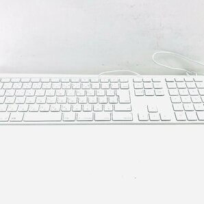 中古動作品Apple Keyboard マック 純正 USBキーボード  A1243の画像1