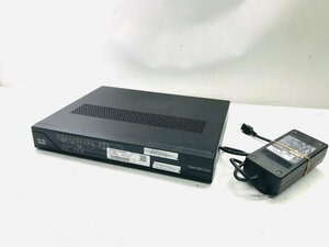 初期化済み　CISCO シスコ C891FJ-K9　V01 サービス統合型ルーター　ACアダプタ付き