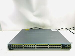 ★初期化済 Cisco Catalyst シスコ WS-C2960S-48LPS-L LAN アクセススイッチ ネットワーク