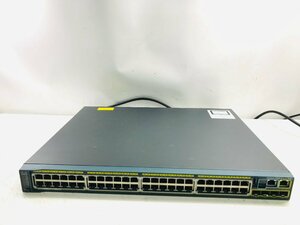 ★初期化済 Cisco Catalyst シスコ WS-C2960S-48LPS-L LAN アクセススイッチ ネットワーク