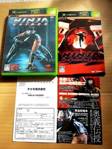 NINJA GAIDEN ニンジャガイデン ハガキ チラシ付きエックスボックス xbox