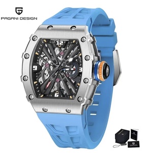 PAGANI DESIGN ブルー　VH65　パガーニデザイン　メンズ腕時計　PD-1738 クオーツ式時計