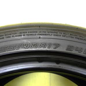 11807 中古 4本 255/40R17 94W ダンロップ ディレッツァ DIREZZA ZⅢ Z3 2021年製 255 40 17 255-40-17 255/40/17の画像2