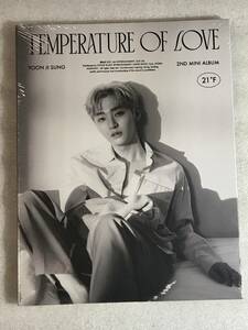 ■CD新品■ Temperature of Love YOON JI SUNG 管理HH大箱タ100 管理HH箱大タ110