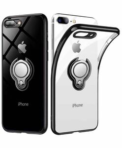 iPhone7ケース　iPhone8ケース　iPhoneSE2ケース　iPhoneSE3ケース リング付き　全面保護 耐衝撃