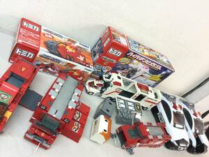 ★ 乗り物 玩具 まとめ TOMICA トミカ ハイパーレスキュー １号 ２号 ハイパーアンビュランス デカパトロールカー TOMY 等 セット 