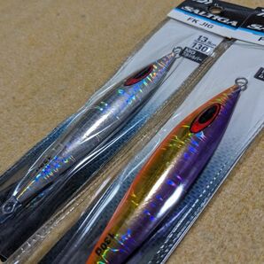 ダイワ ソルティガ FKジグ 130g 2個セット MGフルシルバー MGムラキンOB 新品3 DAIWA SALTIGA FK JIGの画像4