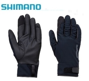 シマノ 防水グローブ GL-085U ブラック M XL 新品 SHIMANO 防水 防寒 手袋 グローブ 