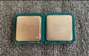 2個セット Intel Xeon E5-2697 v2 SR19H 12C 2.7GHz 正規完動品■@送料無料 LGA 2011