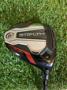 名器　TaylorMade　テーラーメイド ステルス プラス フェアウェイウッド 3W　STEALTH PLUS　USED　純正TM50　S　TENSEI