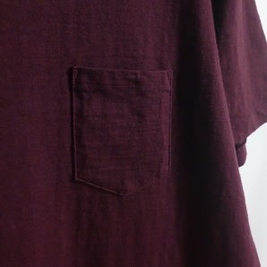 【ATLAST&CO. Butcher Products POCKET TEE XL（42-44）】ボルドー ポケット Tシャツ AT LAST & CO. BUTCHER PRODUCTS TIMEWORN CLOTHINGの画像5