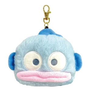  handle gyo Don face pass case ticket holder ID card holder Sanrio character 