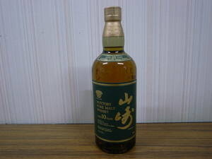 ★【未開栓】SUNTORY サントリー 山崎 10年 ピュアモルト グリーンラベル ウイスキー 700ml 40％★