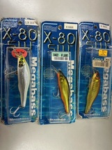 メガバス MEGABASS X-80　３個セット_画像2