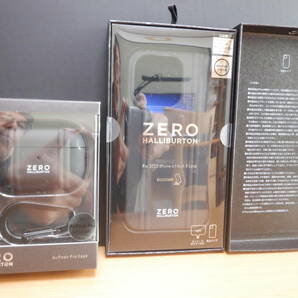 ★iPhone15Pro専用 ZERO HALLIBURTON ケース・ブラック開封未使用品・2024年4月15日正規店購入・★AirPods3世代用ZEROケース未使用の画像1