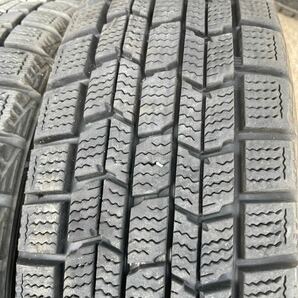 155/65R13 だダンロップ DSX-2 中古スタッドレス タイヤ４本セット 2010年製 バリ山 良品の画像6