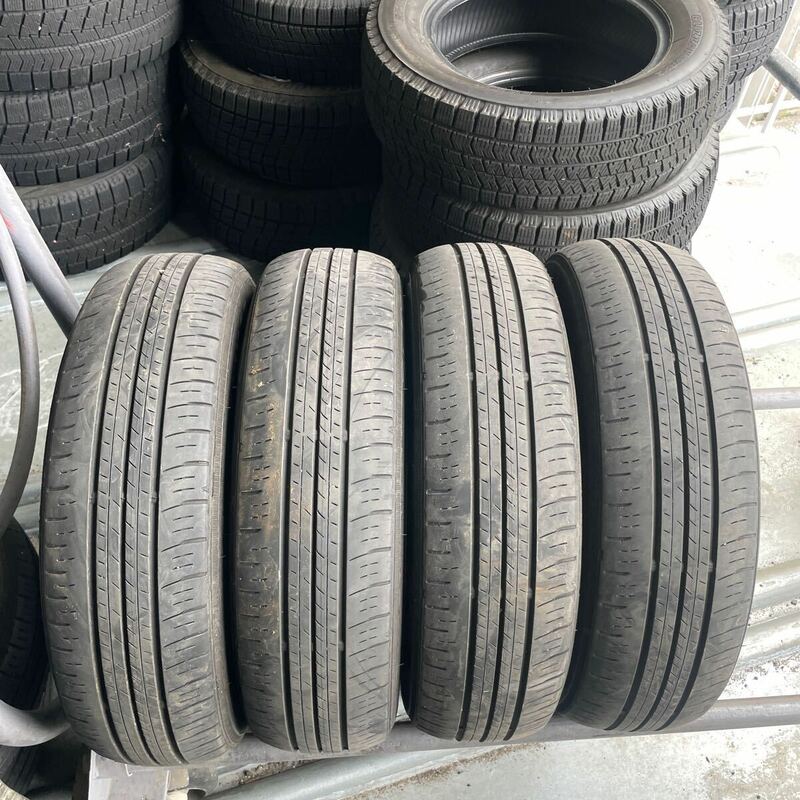 165/65R14 ダンロップ エナセーブ EC300+ 中古夏タイヤ４本セット　2019年製　送料無料