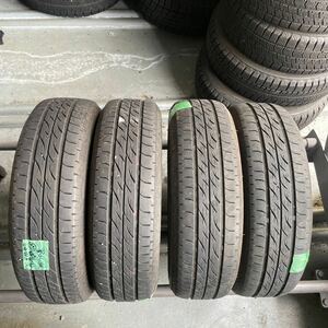 155/65R13 ブリヂストン ネクストリー 中古夏タイヤ４本セット　送料無料