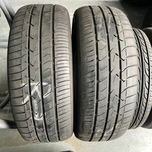 205/55R17 トーヨーTRANPATH MPZ 中古夏Tires２本set　202008製　送料無料