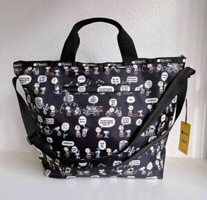  Snoopy Le Sportsac tote bag 4360( new pattern )