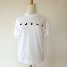 【新品・未使用】MARNI KIDS ロゴプリントコットンTシャツ ホワイト 10Y M002MVM00HZ_画像6