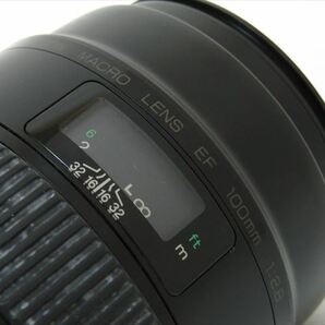 ◆◇Canon キャノン MACRO EF 100mm F2.8 望遠マクロレンズ 難有品◇◆の画像4