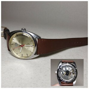 腕時計 手巻 NOSTALGIE ISTANBUL ORIENT EXPRESS オリエントエクスプレス OA-8037 アナログ 時計 小物 雑貨 可動品 民間整理品bの画像1