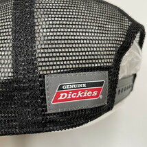 未使用品 Dickies ブラック メッシュキャップ メンズレディース カジュアル アメカジ アウトドアキャンプゴルフ プリントロゴ ディッキーズ_画像6