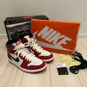 AIR JORDAN 1 HIGH OG "LOST ＆ FOUND CHICAGO" DZ5485-612 （バーシティレッド/ブラック/セイル/モスリン）