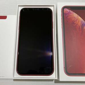 【ジャンク品/SIMフリー】iPhone XR 64GB プロダクトレッド バッテリー82％ Apple 液晶表示不良 起動確認済み【1円スタート】の画像10