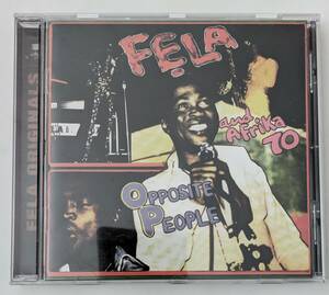 【アフロ・ファンク 輸入CD】FELA KUTI フェラ・クティ / OPPOSITE PEOPLE / SORROW TEARS BLOOD（AFRO FUNK）