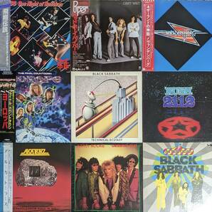 【 LPレコードまとめて大量40枚セット】LED ZEPPELIN /ハードロック/BLACK SABBATH/KISS/ZOMBIE/帯 OBI/RUSH/ブラック・サバス/METALほかの画像3