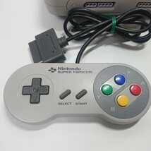 【メンテ済み】スーパーファミコン 本体 コントローラー 任天堂 SFC AVケーブル Nintendo SUPER FAMICOM ACアダプタ_画像6