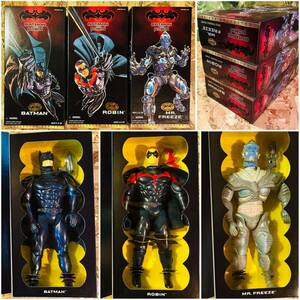 90' vintage Kenner Batman & Robin Collector Series 12 Figure ×3* Vintage Batman & Robin 12 -inch figure public at that time Mr. free z