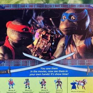 90' vintage Teenage Mutant Ninja Turtles MOVIE Ⅲ SAMURAI RAPH②◇ビンテージ忍者ミュータントタートルズ◆サムライラファエロ◇当時の画像9