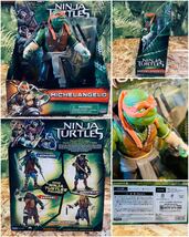 14' Playmates TEENAGE MUTANT NINJA TURTLES Figure 11 MIKE◇忍者ミュータントタートルズ◆ミケランジェロ◇公開当時レア11インチ未開封_画像1