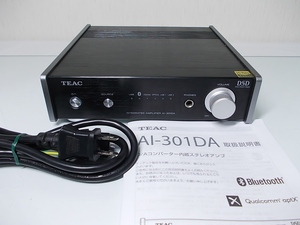 TEAC　AI-301DA　DAC機能搭載プリメインアンプ　Hi-Rez対応　ティアック