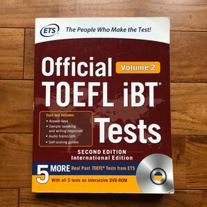 Official TOEFL iBT Tests with DVD-Rom Vol.2 (Paperback 2nd)