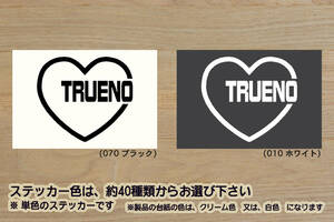 heart TRUENO (type2) ステッカー スプリンター_トレノ_86_85_4AG_2TG_AE86_AE101_AE92_TE71_TE27_改_改造_チューニング_カスタム_ZEAL豊田