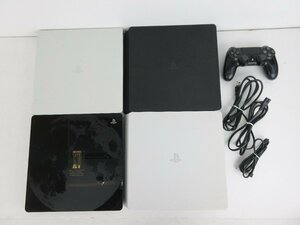 ジャンク品★PS4　本体（CUH-2200B×1 / 2200A×2 / FF XV ×1）合計4台セット　★初期化済★動作未確認★現状品【ゲ-543】