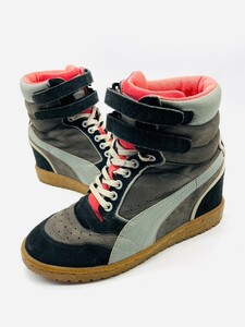 衝撃プライス！『最強の1足！』【PUMA プーマ/インヒール スカイウェッジ WMNS】高級ハイカットスニーカー！マルチカラー/jp24cm！4.8