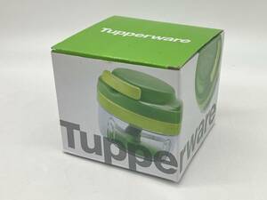 未使用♪ Tupperwear タッパーウェア スピーディーチョッパー スライサー 手動式 緑グリーン