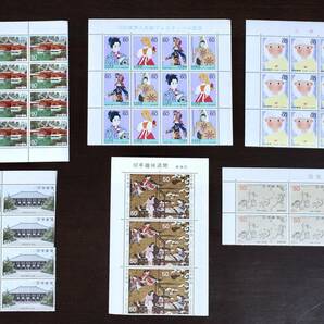  『1988 世界人形劇フェスティバル記念』他 切手シート 全６種 の画像1