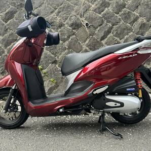 横浜市 ホンダ HONDA リード125 LEAD125 JK12 スマートキー２個 LEDヘッドライト ワンオーナー ドラレコ付き 検) PCX NMAX アドレスの画像2